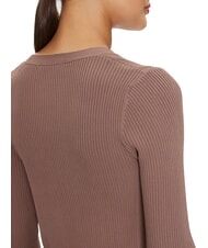 GUESS KAILEY Ribbed Cardigan with Buttons iron - Women's Sweaters - 4