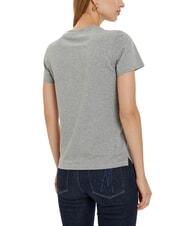 GUESS STUDDED Cotton T-shirt rhinestone logo - T-shirt