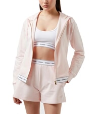 GUESS CARRIE Full zip hoodie blushing bride - Women's Sweatshirts - 4