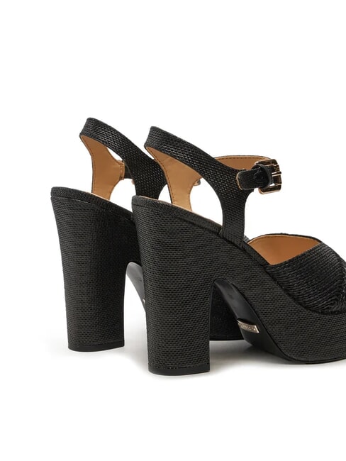 STARLA High wedge sandals BLACK - Women’s shoes