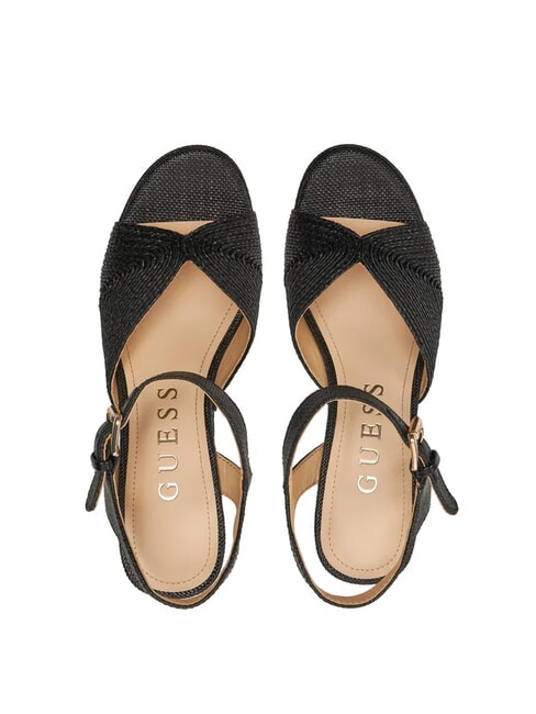 STARLA High wedge sandals BLACK - Women’s shoes