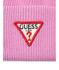 GUESS PATCH TRIANGOLO Cuffed hat fantasy - Hats - 3