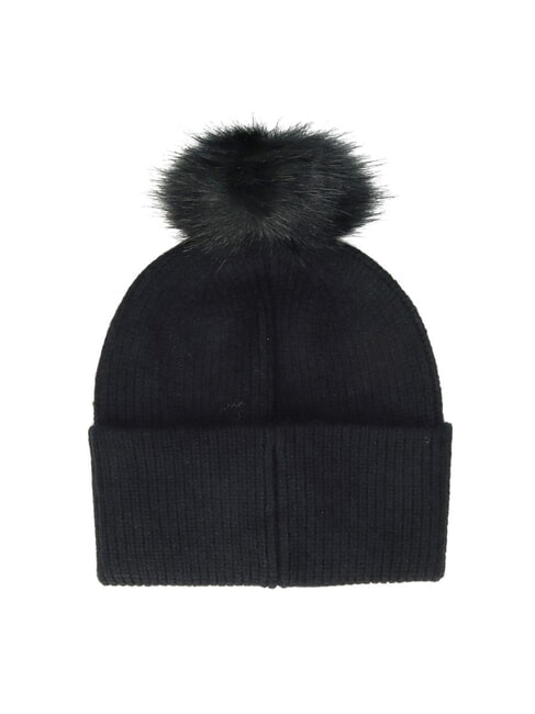 STRASS Hat with pom pom BLACK - Hats