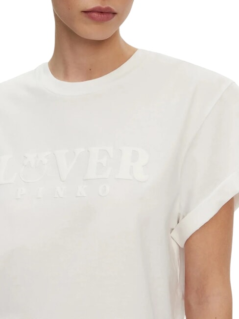 TORCETTI Printed T-shirt white-snow white - T-shirt