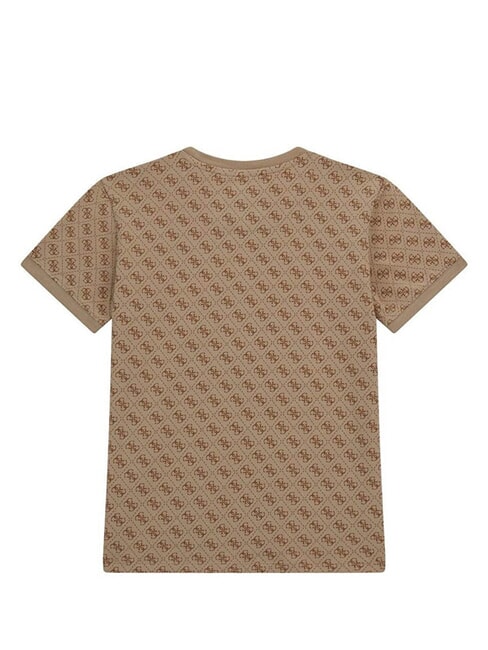 KIDS 4G all-over logo T-shirt 4g aop beige white - Child T-shirt