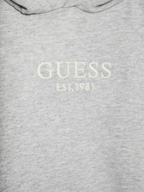 KIDS Hoodie with pocket light stone heather - Baby Sweatshirt