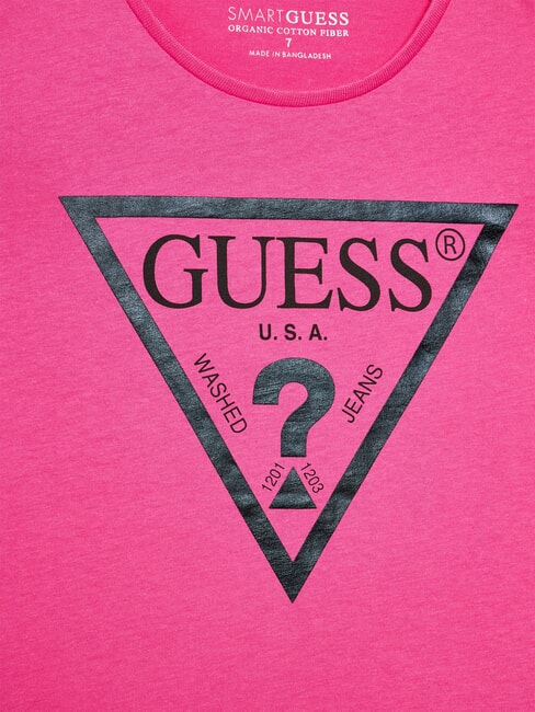KIDS T-shirt with triangle logo pink trip - Child T-shirt