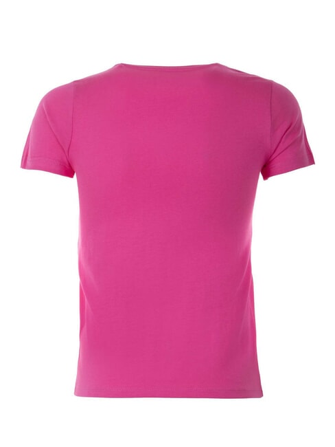 KIDS Triangle logo print T-shirt pink trip - Child T-shirt