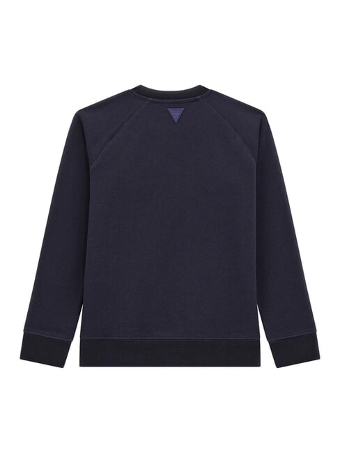 MINI ME KIDS Crewneck sweatshirt with embossed logo deep sea a753 - Baby Sweatshirt