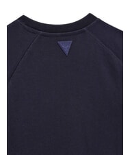 GUESS MINI ME KIDS Crewneck sweatshirt with embossed logo deep sea a753 - Baby Sweatshirt - 4