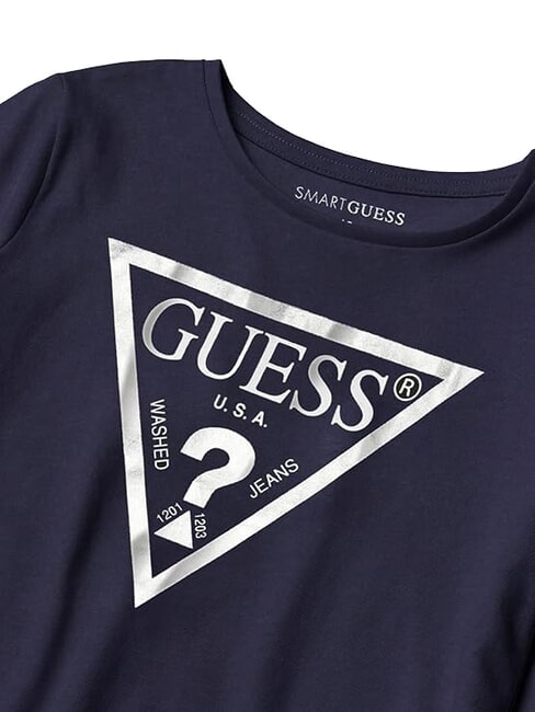 KIDS Triangle logo print T-shirt deck blue - Child T-shirt