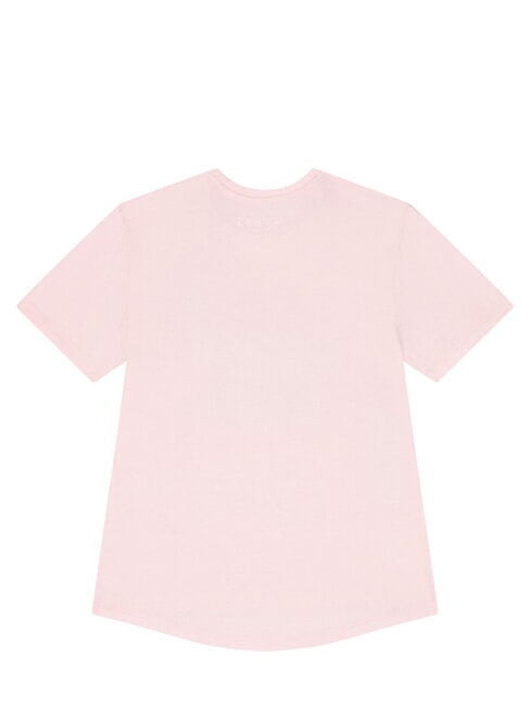 KIDS T-shirt with rhinestones and sequins ballet pink - Child T-shirt