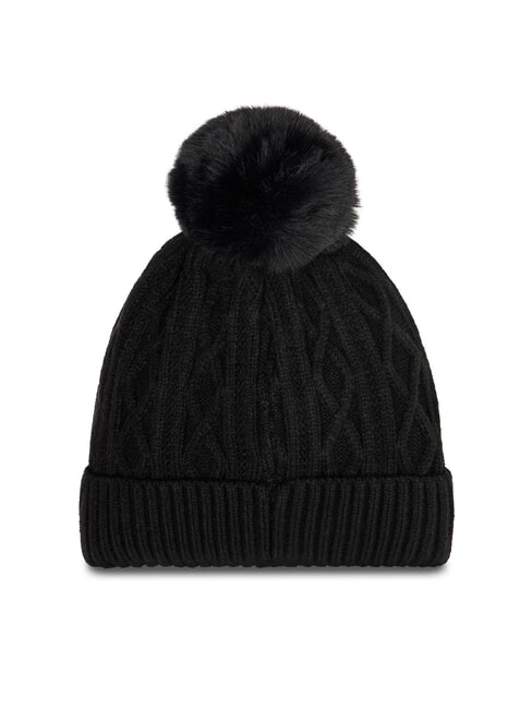 KIDS Braided hat with pom pom jetbla - Baby Hat