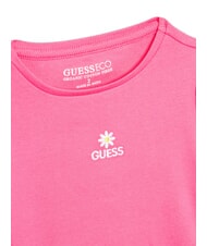 GUESS KIDS T-shirt with cherry embroidery caramel rose - Child T-shirt - 3