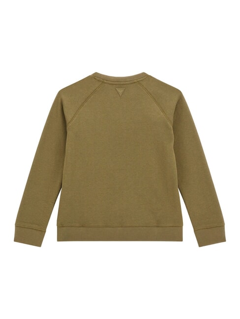 MINI ME KIDS Sweatshirt with embossed logo army olive - Baby Sweatshirt