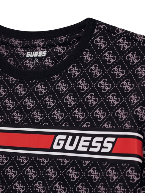 KIDS 4G all-over logo T-shirt 4g aop jet black - Child T-shirt