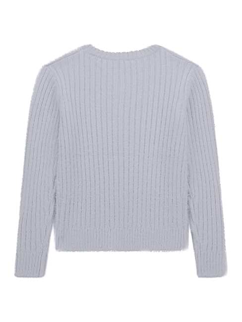 KIDS Ribbed V-neck sweater arctic wind - Children's Sweaters