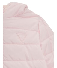 GUESS KIDS Puffer jacket with hood ballet pink - Baby Jackets - 3