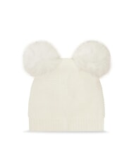 GUESS KIDS Hat and scarf set cremwhi - Baby Hat - 3