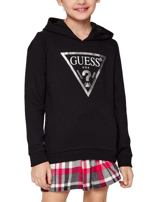 CORE KIDS Hoodie with print jet black w/ frost g - Baby Sweatshirt