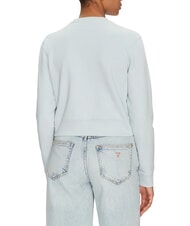 GUESS JEANS CN CROP Cotton sweatshirt - Women's Sweatshirts