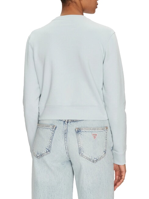 CN CROP Cotton sweatshirt azure lagoon - Women's Sweatshirts