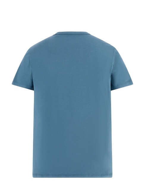 SS CN BOX Logo Print T-Shirt petroleum - T-shirt