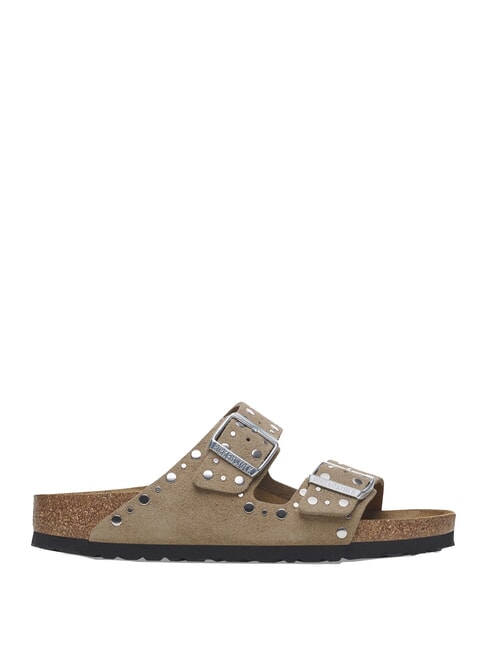 ARIZONA RIVET  Leather sandals taupe - Women&rsquo;s shoes