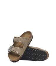 BIRKENSTOCK ARIZONA RIVET  Leather sandals taupe - Women&rsquo;s shoes - 4