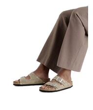 BIRKENSTOCK ARIZONA RIVET  Leather sandals taupe - Women&rsquo;s shoes - 5