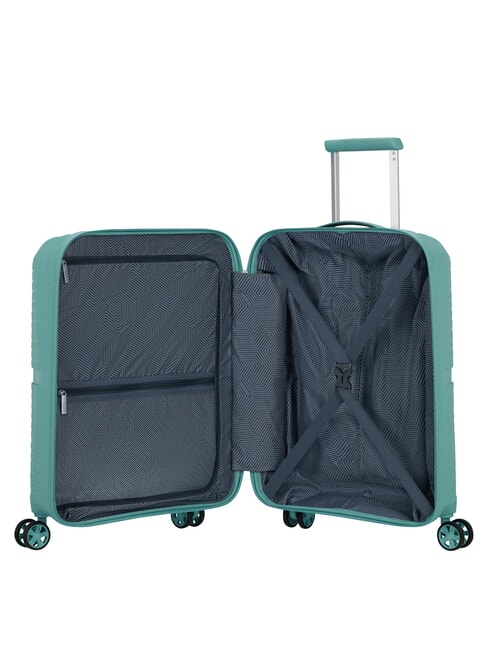 AIRCONIC Hand luggage trolley, 15.6 "PC holder dusty turquoise - Hand luggage
