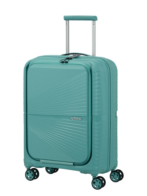 AIRCONIC Hand luggage trolley, 15.6 "PC holder dusty turquoise - Hand luggage