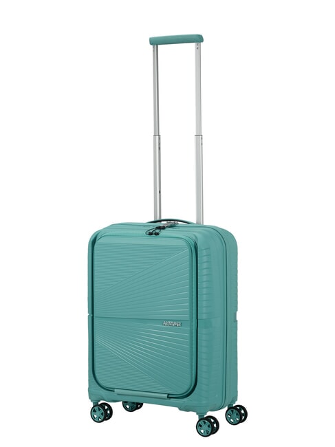 AIRCONIC Hand luggage trolley, 15.6 "PC holder dusty turquoise - Hand luggage