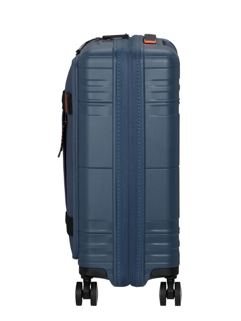 HELLO CABIN Expandable carry-on trolley navy/orange - Hand luggage