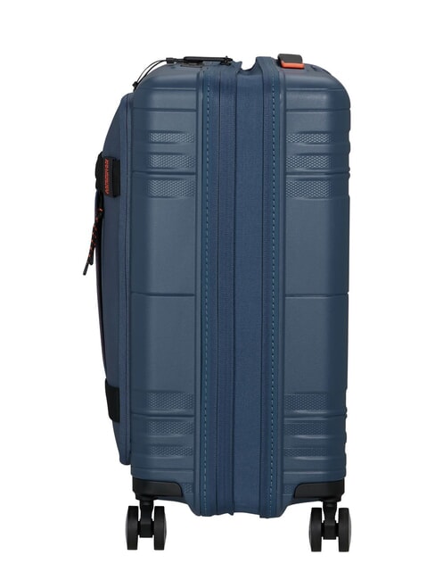 HELLO CABIN Expandable carry-on trolley navy/orange - Hand luggage