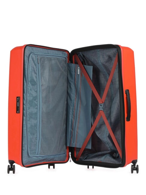 AEROSTEP Large size expandable trolley BRIGHT ORANGE - Rigid Trolley Cases