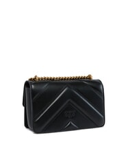 PINKO LOVE ONE MINI Chevron quilted nappa bag - Women&rsquo;s Bags