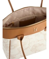 ALVIERO MARTINI PRIMA CLASSE HERITAGE GEO Shoulder shopping bag white - Women’s Bags - 4