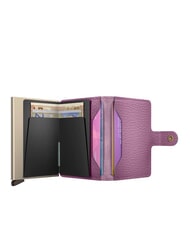 SECRID PEBBLE  Hammered leather wallet orchid - Women&rsquo;s Wallets - 2