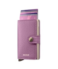 SECRID PEBBLE  Hammered leather wallet orchid - Women&rsquo;s Wallets - 3