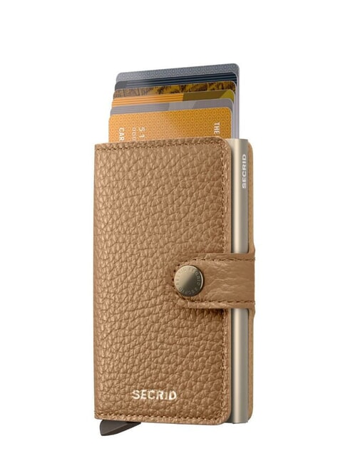 PEBBLE  Hammered leather wallet cappuccino - Women&rsquo;s Wallets