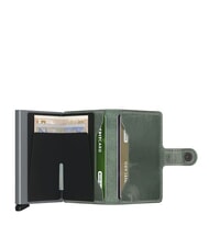 SECRID VINTAGE  Leather wallet with aluminum card holder - Men&rsquo;s Wallets