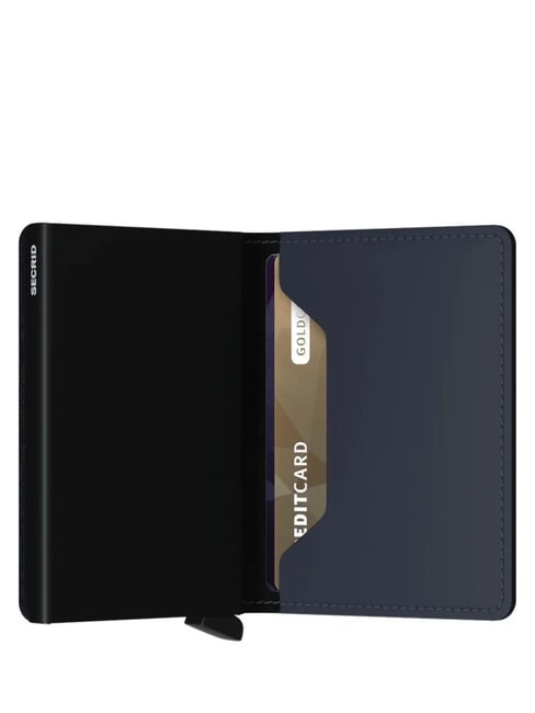 MATTE Slim Leather Wallet night blue - Men&rsquo;s Wallets