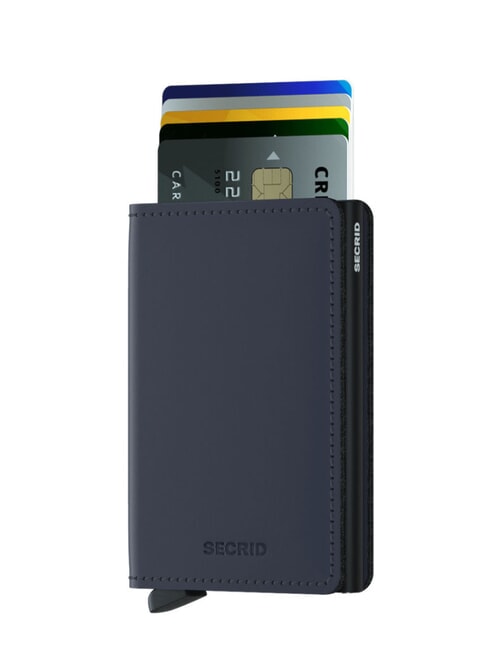 MATTE Slim Leather Wallet night blue - Men&rsquo;s Wallets