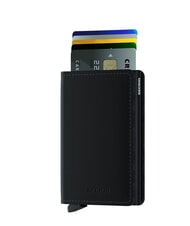 SECRID MATTE Slim Leather Wallet black - Men&rsquo;s Wallets - 3