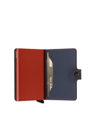 SECRID MATTE  Wallet with RFID blocking card holder night blue & orange - Men&rsquo;s Wallets - 3