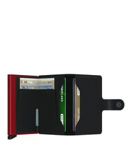SECRID MATTE  Wallet with RFID blocking card holder black & red - Men&rsquo;s Wallets - 2