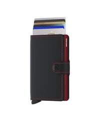 SECRID MATTE  Wallet with RFID blocking card holder black & red - Men&rsquo;s Wallets - 3