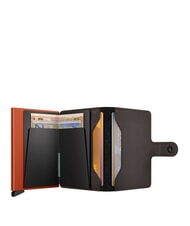 SECRID MATTE  Wallet with RFID blocking card holder truffle & orange - Men&rsquo;s Wallets - 2