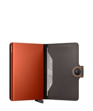 SECRID MATTE  Wallet with RFID blocking card holder truffle & orange - Men&rsquo;s Wallets - 3